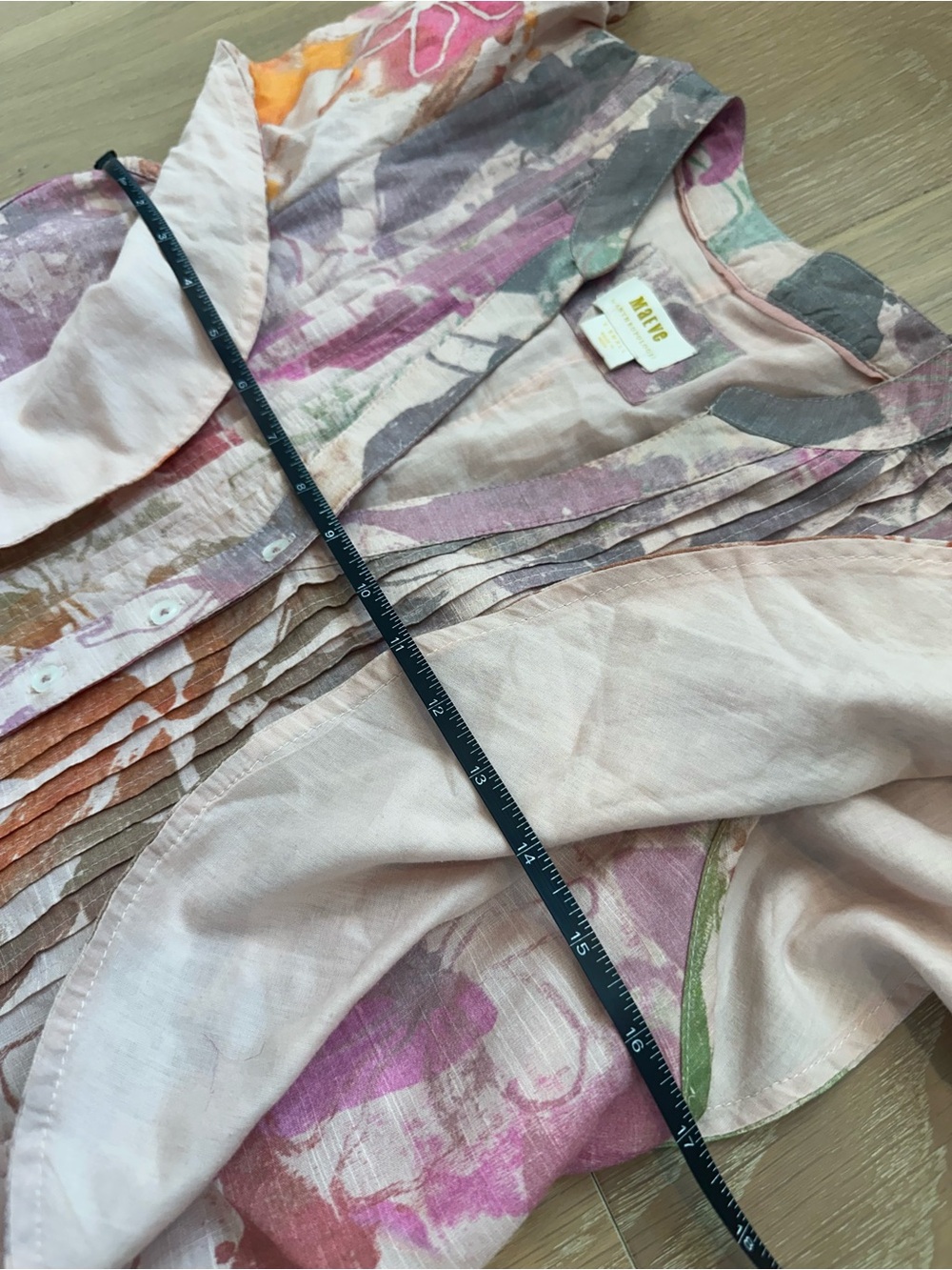 Anthropologie Maeve The Cassandra Maxi Dress Womens Size XS Floral Art to Wear - Picture 16 of 16